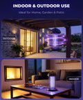 Outdoor Electric Bug Zapper Mosquito Killer Lamp for Indoor and Outdoor Use Hanging Waterproof Insect Zapper Fly Trap