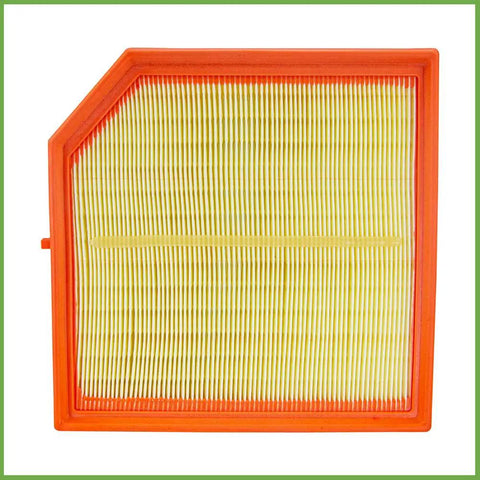 Premium Engine Air Filter For Volvo XC40 2.0L 2019 2020 Replacement For A3415C And 31474521 showcasing its compact design and pleated surface