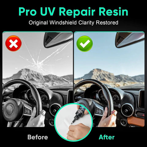 2 Pack Advanced Windshield Chip Repair Kit With Nano Glass Liquid For Sealing Cracks And Chips Pro Grade Formula Delivers Crystal Clear Long Lasting Finish On Auto Glass Windows And Mirrors For A Quick Spotless Fix