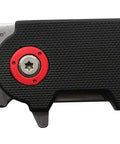 Compact 2.5 Inch Folding Keychain Knife With 1.75 Inch Modified Tanto Blade And G10 Handle For Outdoor EDC Survival And Tactical Use