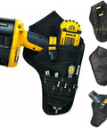 Adjustable Belt Drill Holster With Heavy Duty Design Quick Access Impact Driver Carrier Multi Pocket Tool Bag For Drills And Bits