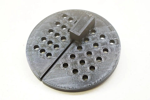 Bandsaw Table Insert Throat Plate For RIKON 10-326 14 Inch Deluxe Band Saw 2.75 Inch Blade Gap Perforated Dust Holes
