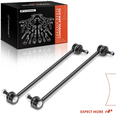 Front Sway Bar Links for Honda CRV 2017 to 2022 Pair, Stabilizer Link Replacement, black OEM quality shown with packaging