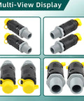 Multi-view display of Oil Drain Valve For Lawn And Garden Equipment Fits AYP 181654 428287 Craftsman Cub Cadet Husqvarna