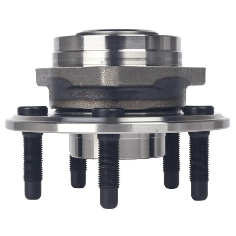 Front Or Rear Wheel Bearing Hub Assembly Fits Chevy Malibu Impala Equinox GMC Terrain Cadillac CTS XTS Buick Regal Lacrosse Saab 9-5 5 Lugs With ABS Ready To Install, side view