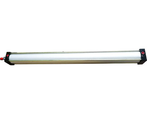 Heavy Duty Air Cylinder Pneumatic Buffer Aluminum Alloy Body With Magnetic Rod Dual Action Single Rod 80 mm Bore By 1000 mm Stroke