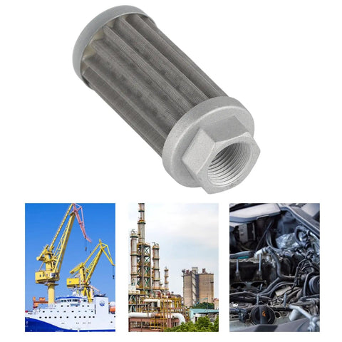 Heavy Duty Stainless Steel Hydraulic Suction Strainer And Oil Filter Replacement For Pro Grade Efficient Fluid Filtration In Industrial Machines And Heavy Equipment