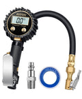 Digital Tire Pressure Gauge With Inflator For Cars SUVs And Bikes Must Have Tool That Reads 3 To 250 PSI With 0.1 Display