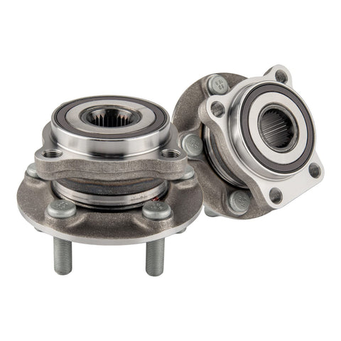 Front Wheel Bearing Hub Assembly Set for 2009 2014 Subaru Forester, 2008 2014 Impreza, 2013 2014 XV Crosstrek, 2 Pack