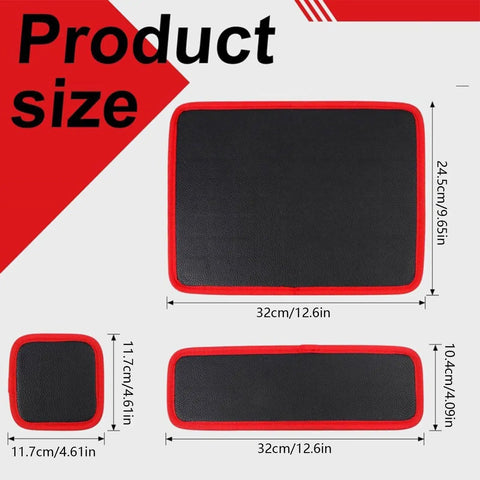 Three Flexible Magnetic Pads Tool Mat Set For Workbench Organization Magnetic Holding Pad For Small Parts And Tiny Tools Clutter Free Surface For Repairs And Crafting, size chart