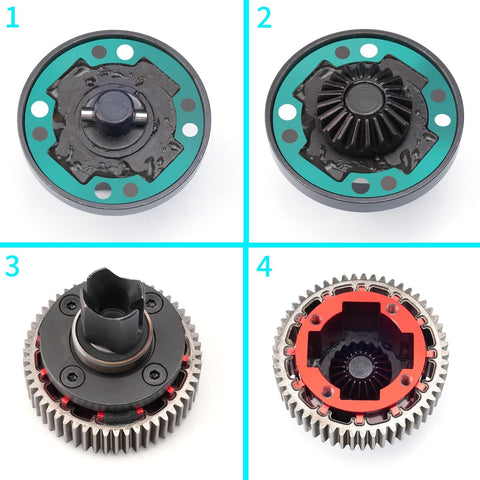 ARRMA Kraton 8S RC Differential Gear Set 13T Front 20T Internal Gears Made From Steel For One Fifth Scale Upgrade Parts Beefed Up Strength And Durable Drivetrain
