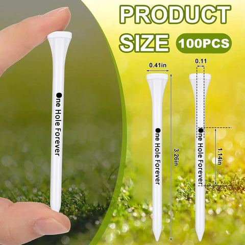 100 Pieces Bachelor Party Golf Tees Bulk Set Funny Tees For Golf Training And Practice Groomsmen Gift And Party Favors
