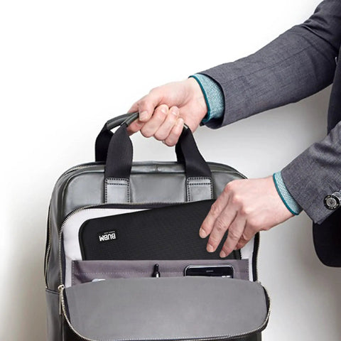 Double Layer Electronic Accessories Organizer Bag for Cables USB Drives and Gadgets fits into backpack pocket