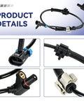 Tough As Nails Abs Wheel Speed Sensor For Chevy Silverado Express Tahoe Gmc Sierra Yukon Suburban Heavy Duty Oem Replacement Parts Crisp Handling Guaranteed, detailed connectors and wiring.