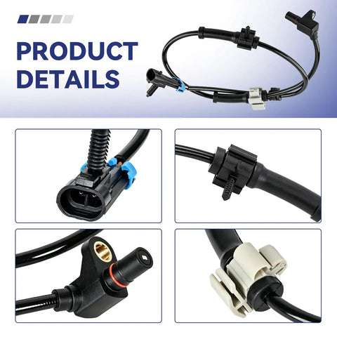 Tough As Nails Abs Wheel Speed Sensor For Chevy Silverado Express Tahoe Gmc Sierra Yukon Suburban Heavy Duty Oem Replacement Parts Crisp Handling Guaranteed, detailed connectors and wiring.