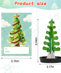 24 Pcs Growing Crystal Tree STEM Kit With Cards For Kids Fun Hands On Science Experiment Party Favors Classroom Prizes And Goodie Bags Gift Exchange For Boys And Girls, 3.94in