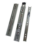 Heavy Duty 12 Inch Drawer Slides With Full Extension Ball Bearing Three Section Glides Rust Proof Zinc Plated Metal Soft Close