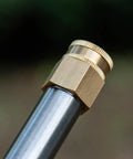 Brass Garden Hose Adapter 3/4 GHT Female To 3/4 NPT Female Swivel Connector on hose end
