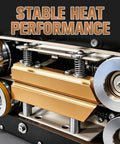 Top Shelf Portable Bag Sealer Machine For Food And Tea Packing With No Sweat Temperature Controls showing stable heat performance components.