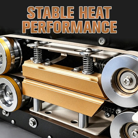 Top Shelf Portable Bag Sealer Machine For Food And Tea Packing With No Sweat Temperature Controls showing stable heat performance components.