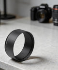 Plug And Play Extended Back Focus Tube For Telescopes And Cameras, Aluminum M54x0.75 Threaded Extension Spacer on table