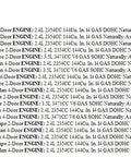 Compatible list for Premium Fuel High Pressure Pump Assembly Oem Replacement 16790 5A2 A01 for Honda vehicles.