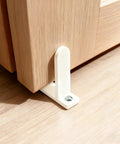 4 Pack Sliding Closet Door Floor Guides Universal White ABS Track Guides With Screws Fits One Three Eighths Inch Thick Doors