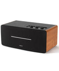 Dope Desktop Bluetooth Speaker Set with 70W RMS, wooden enclosure, front view, showing controls, ideal for PC monitor or laptop use.