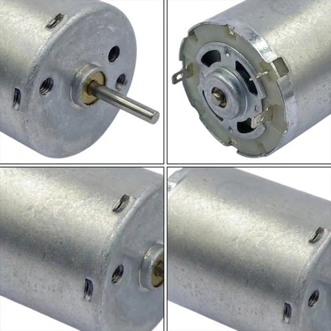 Top Shelf 24Mm RF-370CA DC Motor Goes Off At 12000RPM For Every Slick DIY Build Or Smart Lock Setup Runs Smooth On 6V To 12V With A Heavy Duty Metal Shaft