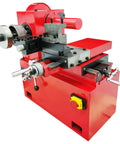 Red Brake Drum And Disc Lathe Combo For Disc And Drum Brakes 7.1 To 13.7 Inches 110V 1100W High Precision Pro Grade