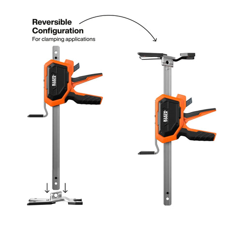 Workhorse Construction Jack For Drywall And Panels, 350 Pound Capacity, 10 Inch Lift Range, Hands Free Lifting with Clamp Ready Feature