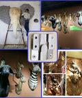 Built Like A Tank French Cleat Picture Hanging Kit With Six Stainless Steel Wall Mount Brackets And Anchors For Zero Sweat Art Gallery Displays And Outdoor Bird Feeders Setup on animal mounts.