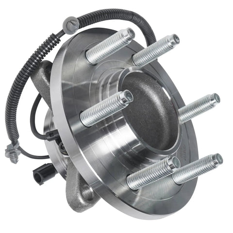 Front Wheel Bearing Hubs Assembly Kit For 2009 2010 Ford F150 RWD With ABS Sensor 6 Bolt Front Hubs Replacement Pair
