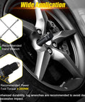 Heavy Duty Must Have Locking Lug Nut Master Key Set 16 Piece For Spline And Star Style Lug Nuts With Five Six Seven Twelve
