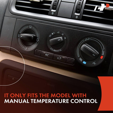 Front HVAC Blower Motor Resistor For Ford Escape Fiesta Focus Transit Manual Air Conditioning Control Panel