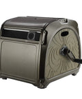Heavy Duty Metal Hose Reel Box With Crank Handle For Easy Winding, Holds Up To 150 Feet Of Five Eighth Inch Hose