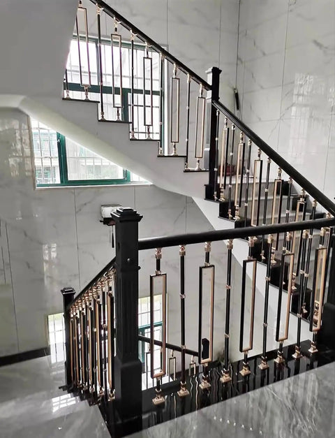 Top Shelf Aluminum Balusters Giving Dang Sturdy Deck Stair Spindles For Straight Up Clean Square Railing Kits With No Sweat Flush Mount Brackets For Bold Indoor Outdoor Villa Builds Packed Ten Strong, featuring elegant design.