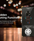 Nine Loop Guitar Looper Pedal With 40 Minute Total Recording Time And Ten Minute Per Loop Uncompressed 48K 24Bit Audio display