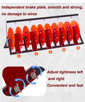 Heavy Duty Folding Cable Rack For Easy Wire Organization And Storage, Rolled Steel Spool Distributor with dual sided frame