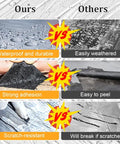 Heavy Duty Self Adhesive Waterproof Roof Repair Tape Pro Grade Butyl Asphalt Sealant For Leaks Patch DIY Ready comparison chart