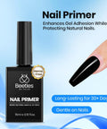 Gel Top Coat And Base Coat Set With Nail Dehydrator And Primer For Gel Polish And Acrylic Nails Pro Grade Nail Bond Acid Free And Hema Free