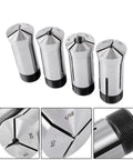 18 Piece 5C Collet Set 1/16 To 1/8 Inch With.0006 TIR Pro Grade Alloy Steel For CNC Milling Machines And Lathes Tool And Workpiece Clamping Kit With Durable Repeatable Hold, close-up
