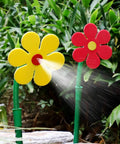 Crazy Daisy Sprinkler Dancing Sunflower Water Sprinkler for Lawn Garden Yard Watering and Outdoor Dog Play, Fun Family Water Toy