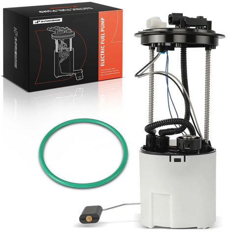 Reliable Electric Fuel Pump Module Assembly with Pressure Sensor for Cadillac DTS Buick Lucerne 09 11, includes green seal.