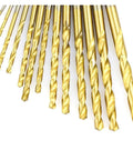 Three Sixteenth to One Half Inch Drill Bit Set for Glass, Metal, Tile, Concrete and Masonry, 13 Piece Multi Material Kit