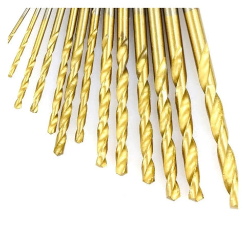 Three Sixteenth to One Half Inch Drill Bit Set for Glass, Metal, Tile, Concrete and Masonry, 13 Piece Multi Material Kit