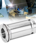 Straight Shank Collet C32 20 For CNC Router And Lathe Tools with chamfered inner hole, shown in machining environment