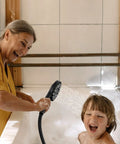 Using Magnetic Shower Faucet With Handheld Sprayer Easy Docking Two In One Dual Shower Head And On Off Switch For Water Saving
