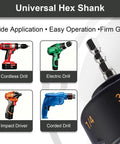 Pro Shop Nut Spinner Drill Attachment For Swift Bolt Extraction And Threaded Rod Removal Handles 1/4 3/8 And 1/2 Inch Sizes with drills