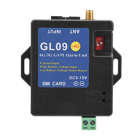 Straightforward Plug In Setup For Eight Channel Alert Module delivering 4G and 3G reach, 8 alarm input security device.